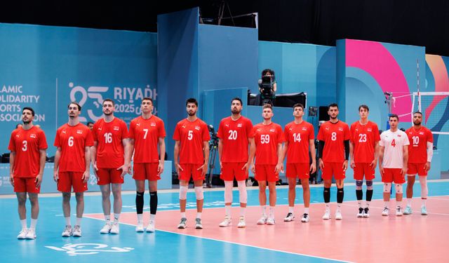 Erkek Milli Voleybol Takımı, 6. İslami Dayanışma Oyunları’nda gümüş madalya kazandı!