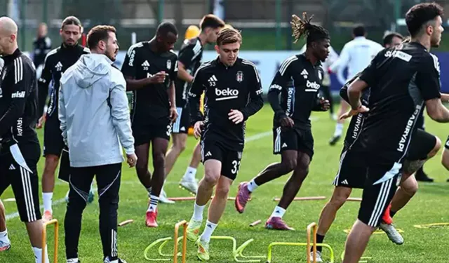 Beşiktaş, Karagümrük maçı hazırlıklarını sürdürdü