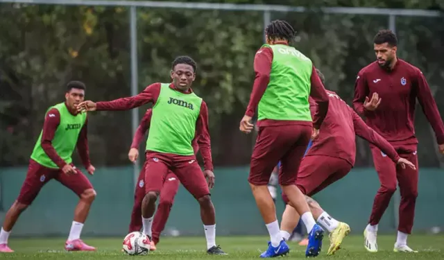 Trabzonspor’da Başakşehir maçı hazırlıkları tam gaz devam ediyor!