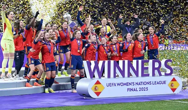 UEFA Kadınlar Uluslar Ligi’nde İspanya Almanya’yı 3-0 Yenip Şampiyon Oldu