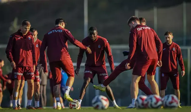 Trabzonspor’da Göztepe Maçı Hazırlıkları Sürüyor