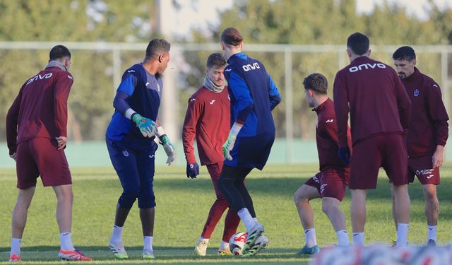 Trabzonspor, Gençlerbirliği Maçı Hazırlıklarına Başladı
