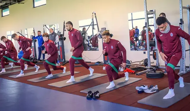 Trabzonspor, Galatasaray Maçı Hazırlıklarını Sürdürüyor