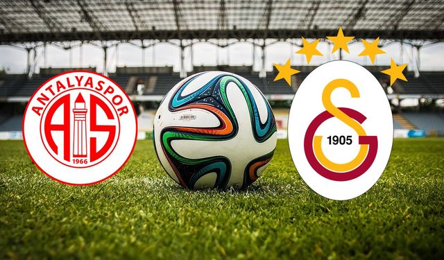 Antalyaspor - Galatasaray Maçı Detayları (Süper Lig 16. Hafta)
