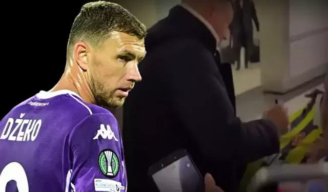 Edin Dzeko’dan Fenerbahçe Taraftarına Jest! Havalimanında Formayı İmzaladı
