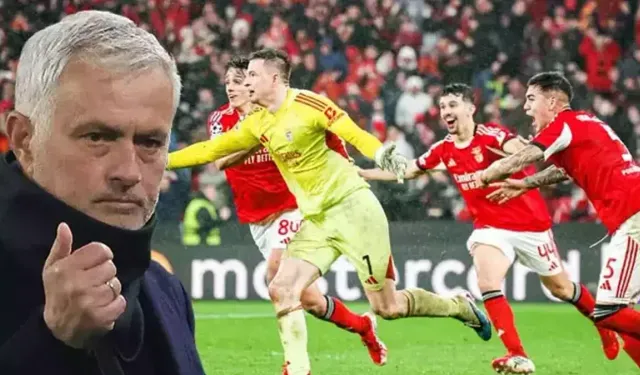 Jose Mourinho’dan Şampiyonlar Ligi’nde Mucize! Kaleci Trubin Tarihe Geçti
