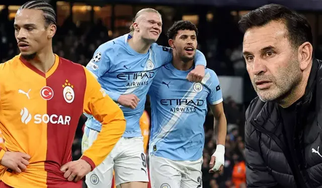 Galatasaray, Manchester City Deplasmanında Mağlup Oldu