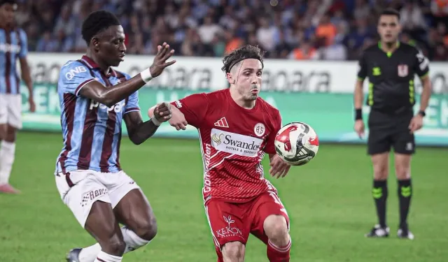 Trabzonspor ile Antalyaspor ligde 60. randevuda