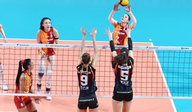 Galatasaray Daikin Çeyrek Final Yolunda