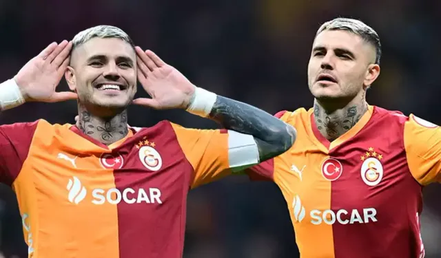 Galatasaray’ın Yıldızı Mauro Icardi Tarihe Geçti! Hagi’yi Geride Bıraktı