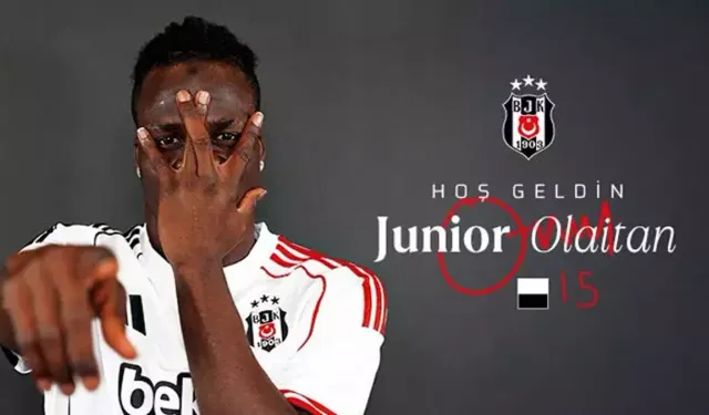 Junior Olaitan resmen Beşiktaş’ta: 3.5+1 yıllık sözleşme imzalandı