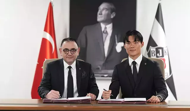 Beşiktaş’tan flaş transfer! Hyeongyu Oh resmen imzaladı