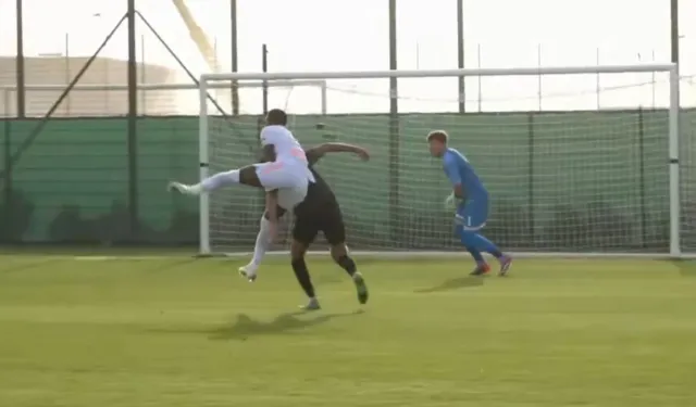 Duran Olay Çıkardı: Hazırlık Maçında Gergin Anlar