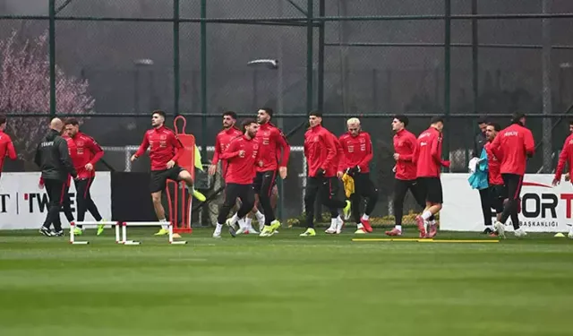 A Milli Takım’da Romanya Hazırlıkları Sürüyor: Merih ve Zeki Antrenmanda Yok