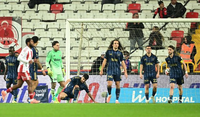 Fenerbahçe, Antalyaspor’u geçemedi!