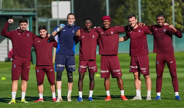 Trabzonspor, Galatasaray maçı hazırlıklarını sürdürdü