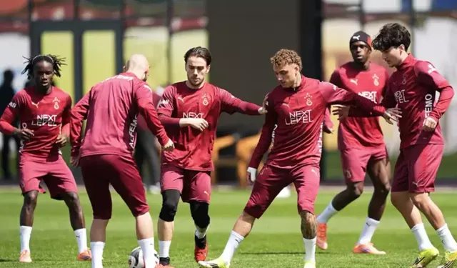 Galatasaray, Gençlerbirliği karşılaşması öncesi hazırlıklarına başladı.