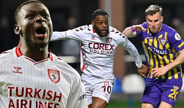 Samsunspor son dakika golüyle kazandı! Eyüpspor - Samsunspor 1-2