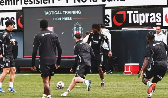 Beşiktaş’ta Taktik Mesaisi! Sergen Yalçın Detaylara İndi