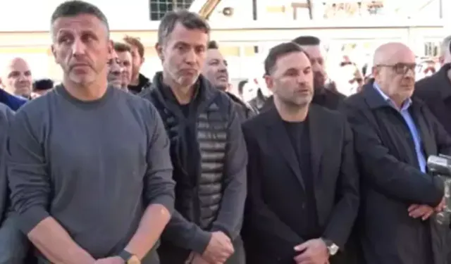 Bülent Korkmaz’ın acı günü: Babası son yolculuğuna uğurlandı