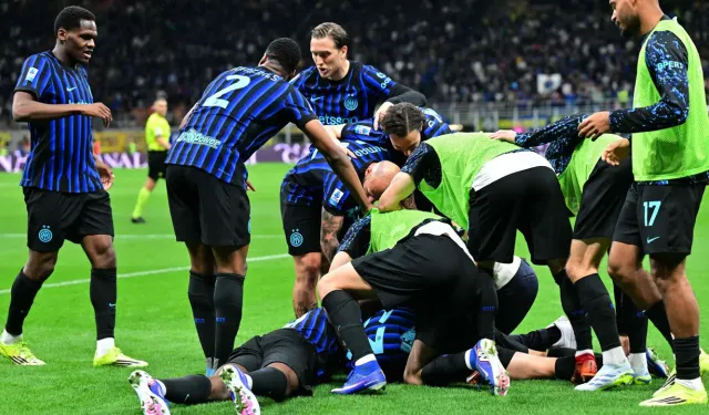 Inter Roma'yı 5 Golle Devirdi: Hakan Uzaklardan Attı