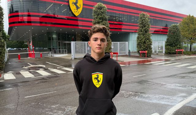 Ferrari'de İlk Türk: Alp Aksoy'dan Dev Adım