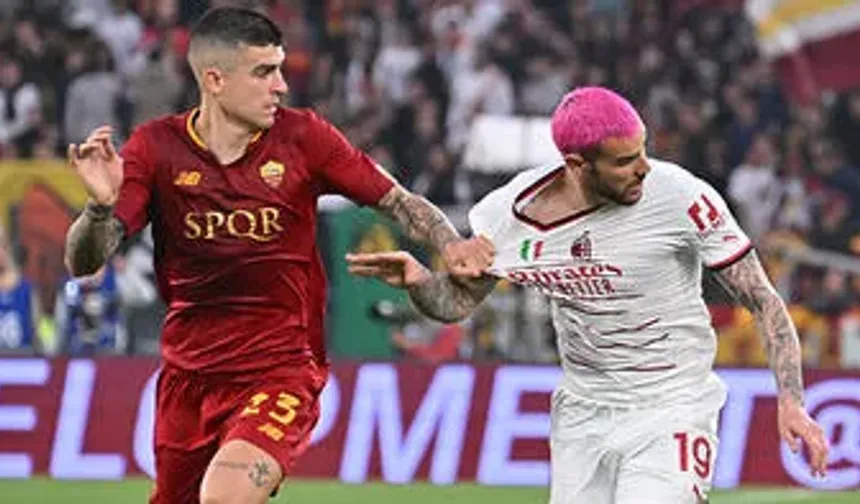 Serie A'da haftanın maçında puanlar paylaşıldı: Roma 1-1 Milan