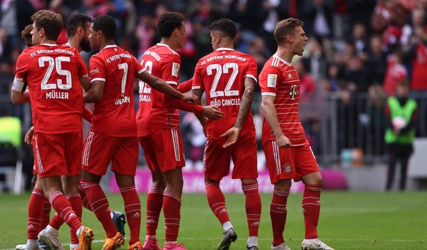 Bayern Münih gol yağdırdı: Bayern Münih 6-0 Schalke