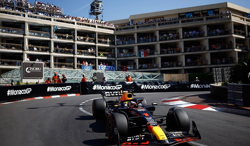 Max Verstappen, Monaco GP'de pole pozisyonunu kaptı