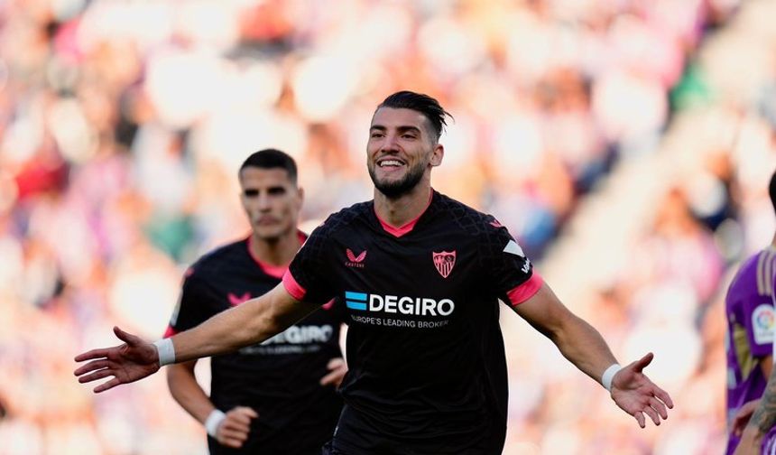 Sevilla, Real Vallodolid deplasmanında 3 puanı 3 golle aldı