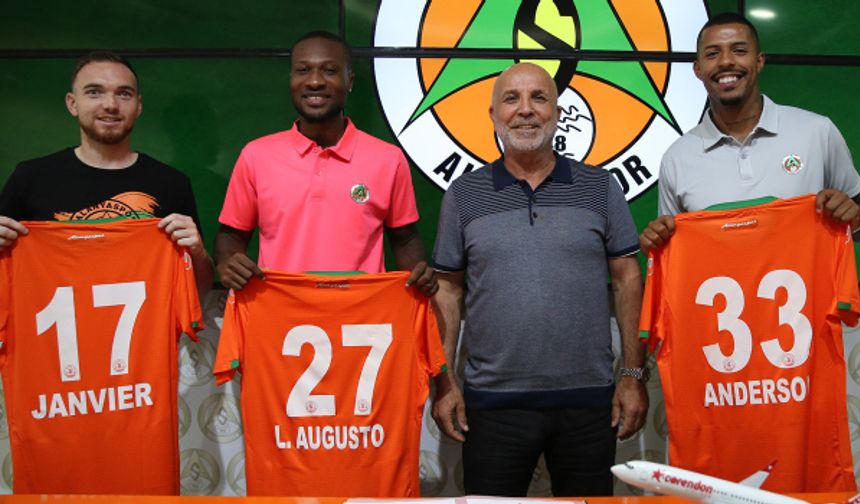 Alanyaspor, Portekiz'den 3 isimle sözleşme imzaladı