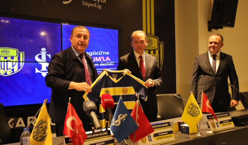 Ankaragücü yeni sponsorluk anlaşması yaptı