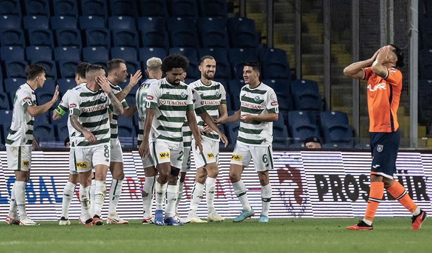 Başakşehir kazanamıyor! Konyaspor'dan tek gollü galibiyet