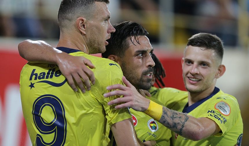 Kanarya tek golle zirveye: Alanyaspor 0-1 Fenerbahçe