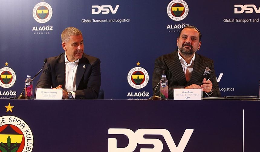 Fenerbahçe ve DSV Global arasında sponsorluk anlaşması imzalandı