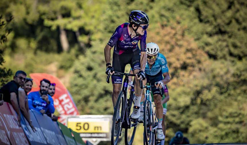 58. Cumhurbaşkanlığı Türkiye Bisiklet Turu'nun altıncı etabında kazanan Victor Langelotti