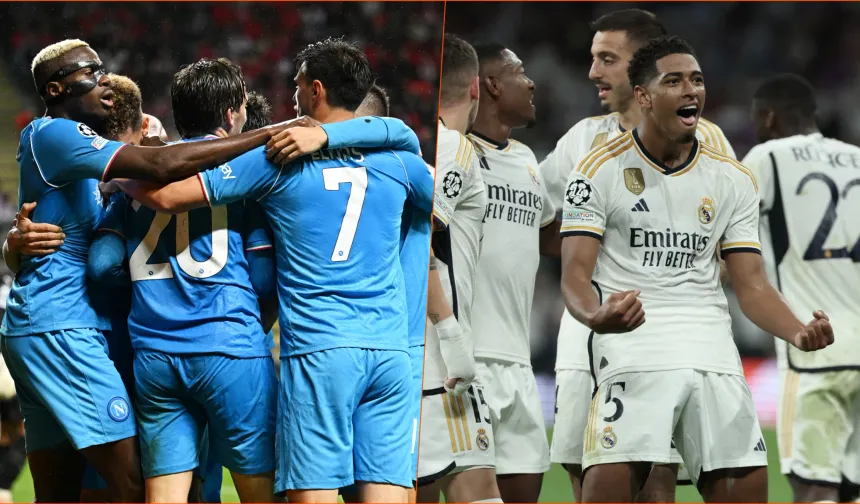 Şampiyonlar Ligi'nde günün kritik maçı: Madrid ekibi Napoli'ye karşı...