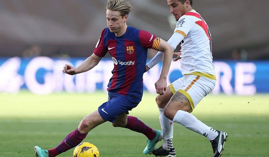 Barcelona, Rayo Vallecano'ya puan kaptırdı