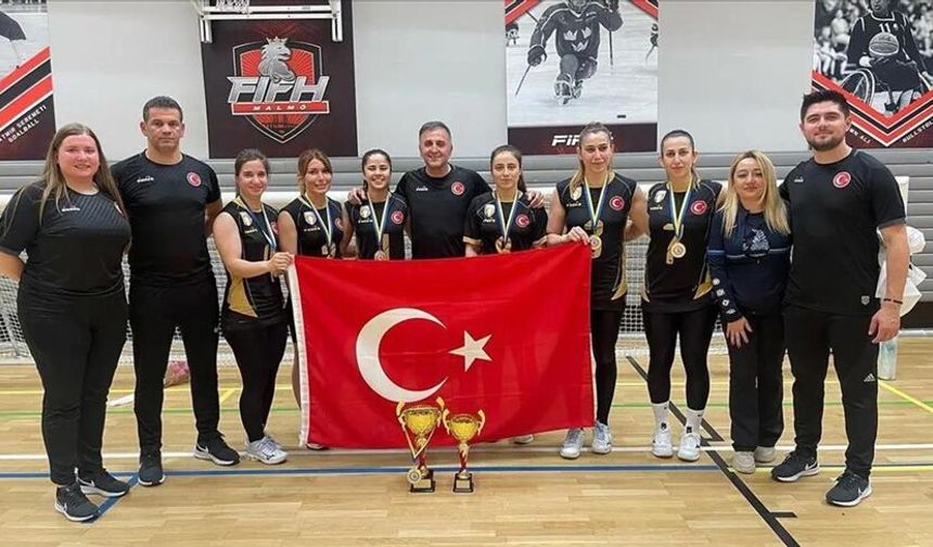A Milli Kadın Golbol Takımı Avrupa şampiyonu