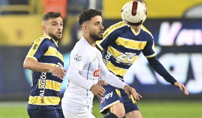 Ankaragücü son dakikada yıkıldı: 1-1