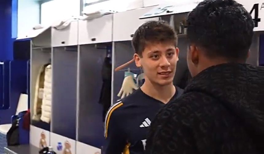 Endrick, Real Madrid'deki yeni takım arkadaşlarıyla tanıştı