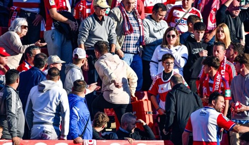 Granada-Athletic Bilbao maçında bir taraftar hayatını kaybetti!