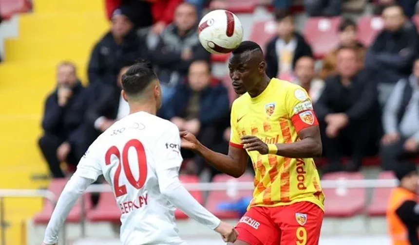 Kayserispor, Pendikspor'u 2-0 mağlup etti