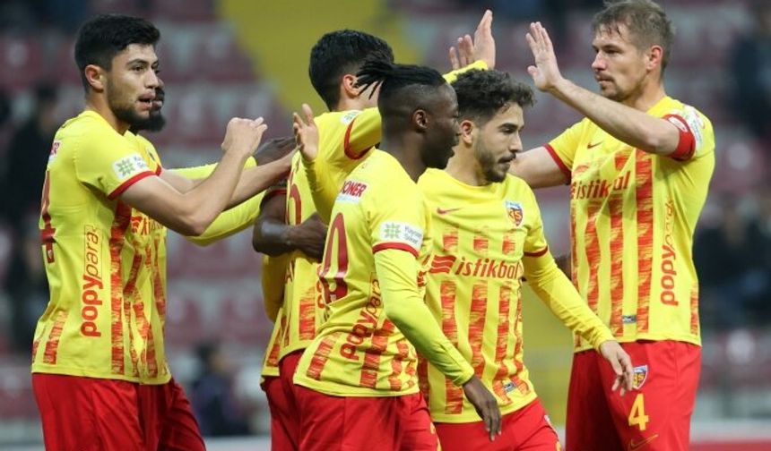 Kayserispor kupada 4 golle kazandı