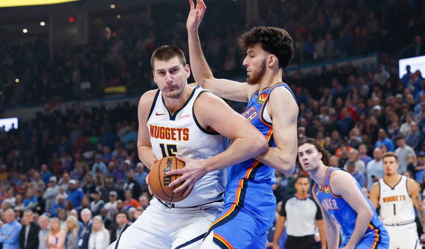 Oklahoma City Thunder'ın Denver Nuggets'ı devirdiği gecede toplu sonuçlar