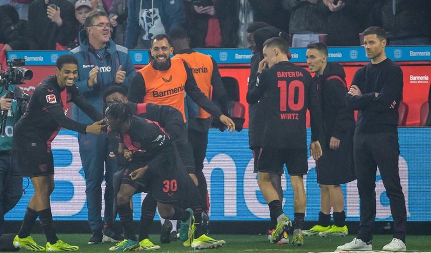 Bayer Leverkusen hata yapmadı: Farkı 8'e çıkardı