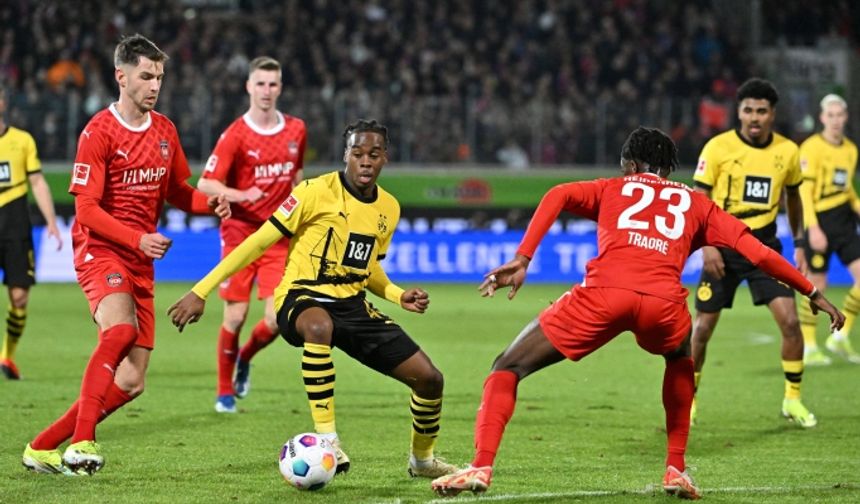 Dortmund, deplasmanda 1 puana razı oldu