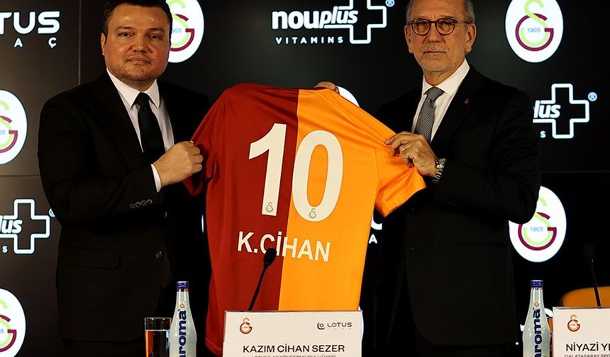 Galatasaray'a yeni sponsor: "Dünyada bu konuda yapılmış ilk anlaşma"