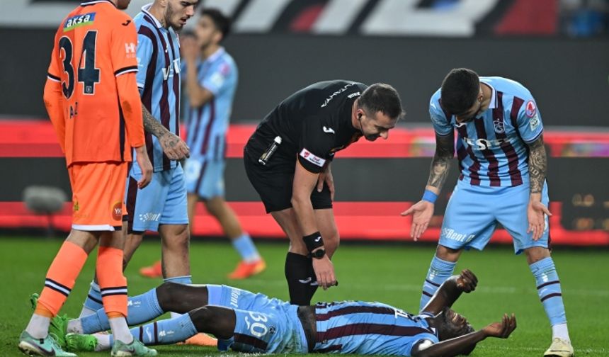 Trabzonspor'da sakatlık: Golcü isim oyundan çıktı