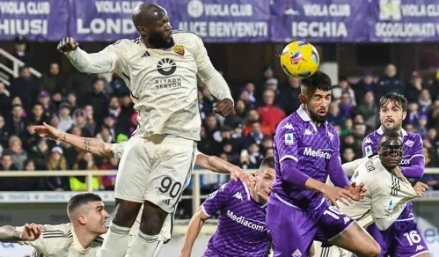 Fiorentina - Roma maçında 4 gol var, kazanan yok